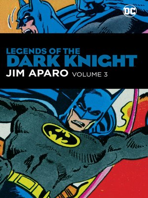cover image of Legends of the Dark Knight: Jim Aparo, Volume 3